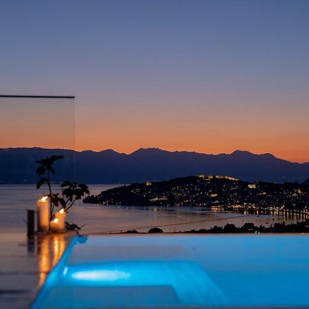 Casa Farmak - 4 Bedroom Lux Apartment With Infinity Pool & Lake View オフリド エクステリア 写真