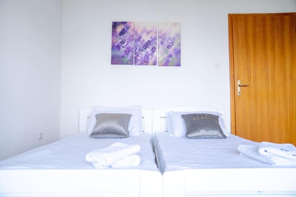 Casa Farmak - 4 Bedroom Lux Apartment With Infinity Pool & Lake View オフリド エクステリア 写真