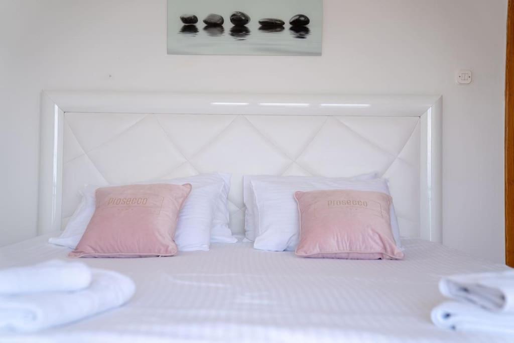 Casa Farmak - 4 Bedroom Lux Apartment With Infinity Pool & Lake View オフリド エクステリア 写真